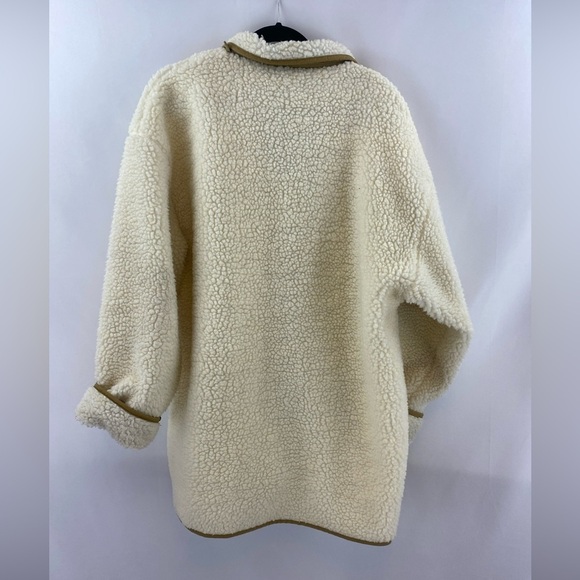 Quilted 2 in 1 Sherpa Women's Jacket & Vest - Picture 10 of 16